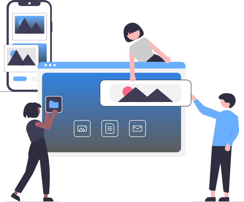 Imagem de Página Web para Ilustração